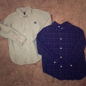 Boys CHAPS Ralph Lauren button down shirts